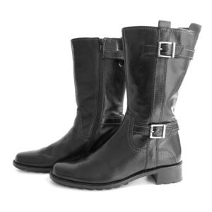 NWOT! Paul Green Black mid-calf boots